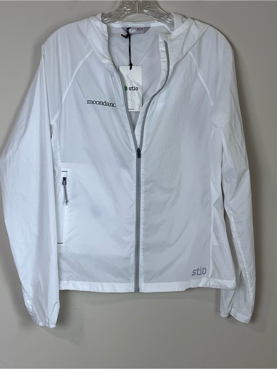 Stio Jackets & Blazers - Stio Womens Second Light Windshell Jacket Medium Morning Frost White New